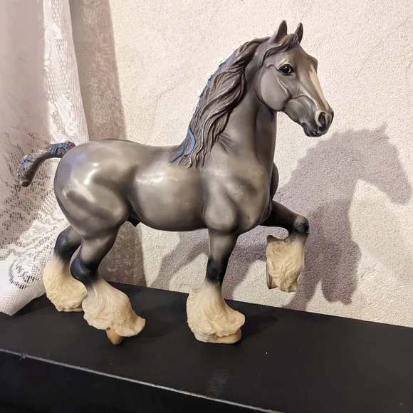 Breyer | Toys | Breyer Horse 627 Shire A Dapple Grey Draft